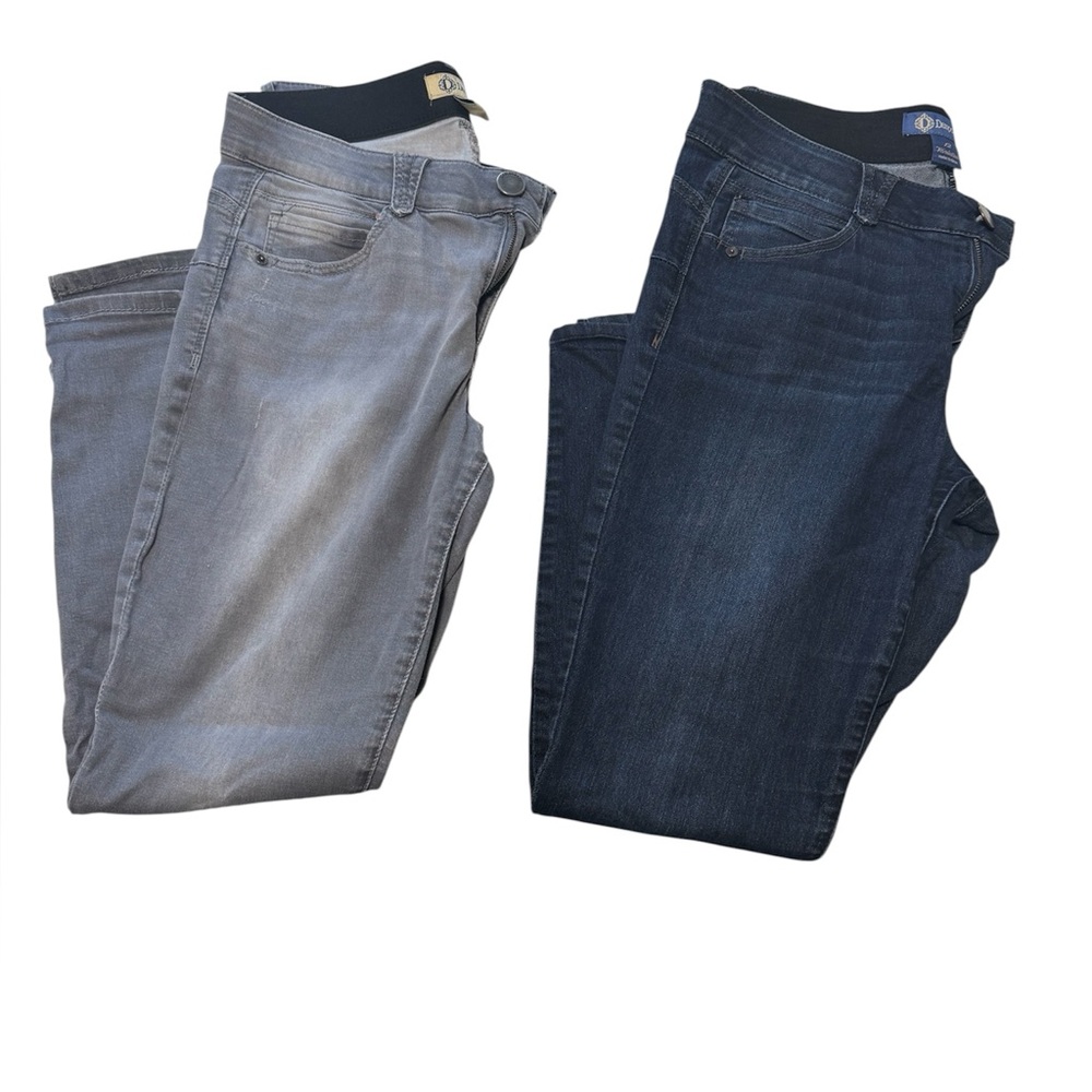 2 pair for $10 - Women’s ankle Gray and Blue Jeans